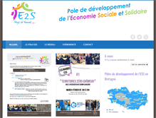 Tablet Screenshot of e2s-paysdevannes.fr